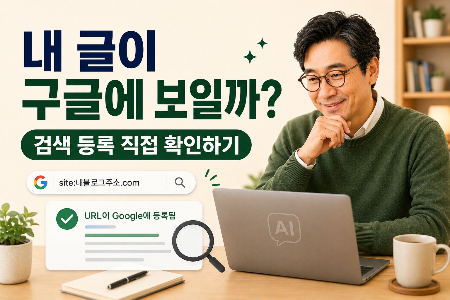 내 글이 구글 검색에 등록됐을까? | 초보자가 확인하는 방법