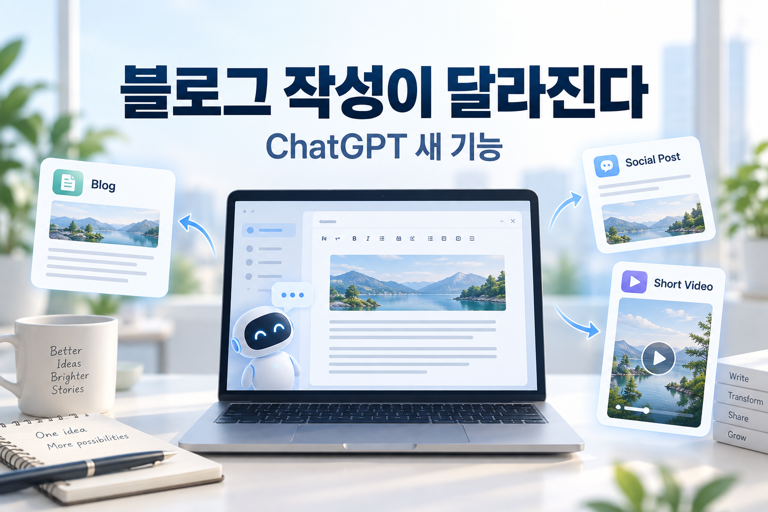 ChatGPT 새 기능, 블로그 작성은 어떻게 달라질까?