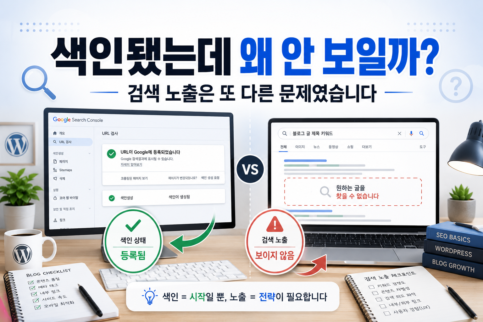 Search Console에는 색인됐는데 왜 검색해도 안 보일까? | 직접 확인해봤습니다